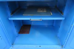 Xcel Two Drawer/2 Door Potable Cabinet On Casters w Contents, Locks and Keys