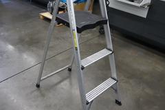 Step Ladder with Platform Top Step, 34" Top Step
