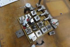 System 3R  Macro Pallets w System 3R Control Rod Masters Alignment Master Blocks w Renishaw Style Ball Probes AND MORE!