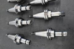 CT40 Taper Tool Holders: (6) Nikken SK-10, (2) Rego Fix ER20, (1) Rego Fix ER16 Collet Holders