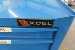 Xcel Two Drawer/2 Door Potable Cabinet On Casters w Contents, Locks and Keys