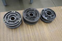 (3) Wheel Hubs for Okamoto 12" x 2" x 5" Wheels
