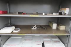Lyon 2-Door Metal Cabinet w Contents