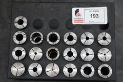 5C Collets in Huot Collet Rack