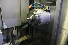 Matsuura ES-450HZ CNC Horizontal Machining Center, Fanuc Series 18i-M Control, 60 Station ATC, TSC, Tool Detection