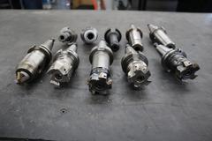 CT40 Taper Tool Holders, Assorted Collet Holders and Insert Milling Cutters