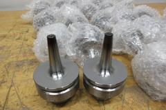 Haimer HSK32 & 63 Shrink Fit Tool Holders, (8 pc) E32.140.03 Dia 3mm x 60, (25 pc) F63.140.03 Dia 3mm x 80, **Used**