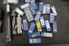 Komet Insert Thru Spindle Coolant Drills, Assorted Komet Insets