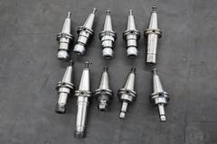 CT40 Taper Tool Holders: (4) Nikken Sk-16B, (1) Nikken SK-15B, (2) SK-6, (3) ER20 Collet Holders