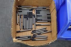 End Mills, Mostly Solid Carbide - Approx. 28 LBS