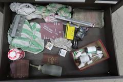 Kennedy 7 Drawer Tool Cabinet w Side Wing AND Contents