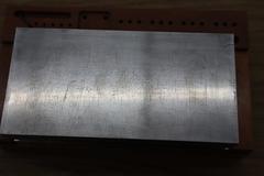 Hermann Schmidt 6" x 12' Magnetic Sine Chuck, Single Tilt, Fine Pole