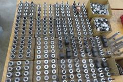 System 3R Coins w Shop Made Extension w Graphite and Long Automatic Drawbars