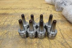 Haimer HSK32 & 63 Shrink Fit Tool Holders, (8 pc) E32.140.03 Dia 3mm x 60, (25 pc) F63.140.03 Dia 3mm x 80, **Used**