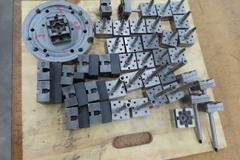 System 3R Macro Pallet / Electrode Holder w Shop Made Top Plates And Graphite