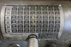 Cincinnati Tray Top 12-12" x 36" Engine Lathe, Geared Head, 1,800 RPM, 2 Axis DRO