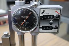 Etalon 12" Height Gauge, .001" Dial Type with Interapid .0005" Test Indicator