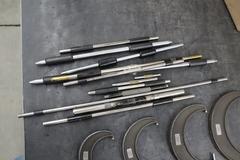 Lufkin Micrometers: 2-3", 3-4", 4-5", 5-6" and Many Large Micrometer Standards
