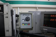 Okamoto Linear 6.18 Hand Feed Surface Grinder, 6"x18", Heidenhain 2-Axis DRO, EM Chuck, Vac-U-Guard, Coolant