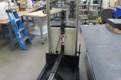 Regal Model RBP66 Electric Lift Table, 1000 LB CAP W Shop Made Hook Hoist