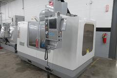 Haas VF-3 CNC Vertical Machining Center, 24 ATC, 10K RPM, 2-Speed Gearbox, 4th Axis Drive, TS Coolant