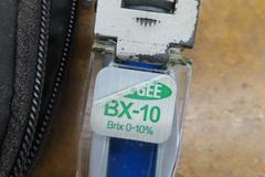 Vee Gee BX10 Refractometer 0-10% BRIX Scale w Case