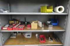 Lyon 2-Door Metal Cabinet w Contents