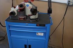Darex XT3000 Expandable Tool Sharpener with Drawered Cabinet Base, Dust Collector
