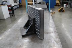 Angle Plate 24" x 16" High Drilled and Tapped on 1" Centers