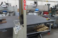Regal Model RBP66 Electric Lift Table, 1000 LB CAP W Shop Made Hook Hoist
