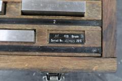 Gage Blocks, Grade B in Case