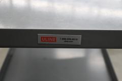 Uline Metal Tool Cart, 3 Shelves