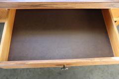Wooden Shop Desk, 2 Drawers