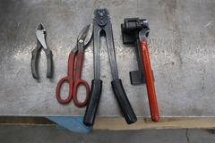 Metal Banding Set with Cart, Tools and Metal Banding Material