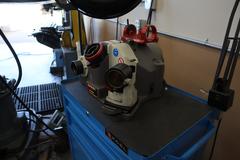 Darex XT3000 Expandable Tool Sharpener with Drawered Cabinet Base, Dust Collector