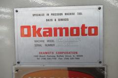 Okamoto ACC-16-32DX 3-Axis Hydraulic Surface Grinder with Incremental Down Feed. 16"x32" Chuck, Coolant System with Paper Filtration