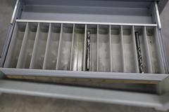 Huot Drill Index, Lettered Drills, 3 Drawer