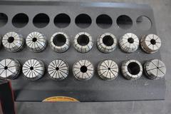 ER40 Flex Collets with Huot Divider Rack
