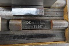 Fowler Gage Block Set in Wood Box- From .1000 - 4"