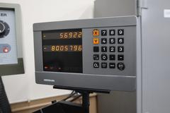 Okamoto Linear 618 Hand Feed Surface Grinder, 6" x 18", Heidenhain 2-Axis DRO, EM Chuck, Coolant
