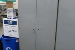 Cabinet 2 Door w Contents of Assorted Painting and Cleaning Supplies- AND MORE!