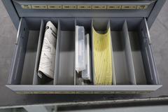Huot Drill Index, Metric Taps - 3 Drawer