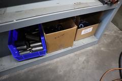 Heavy Duty Steel Shelving with Contents of Guide Pins Bushings and Metal Material