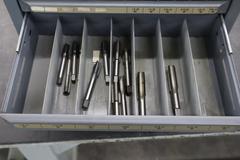 Huot Drill Index, Fractional Taps - 3 Drawer