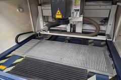 Trumpf TruMark Station 7000 Laser Marking System with TruMark 6130 Laser, TruTops Marker Software, Gridplate