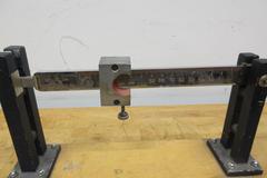 Proto-Chapman #6002 Calibrator Balance Beam Scale, Capacity 160 Inch Ounces, with Standard Weight Set