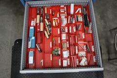 Lista HD Tool Cabinet - 11 Drawer - LOADED with Cutting Tools - A LOT OF CARBIDE