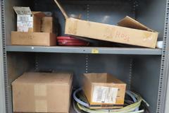 Cabinet 2 Door w Contents of Assorted Shop Supplies