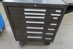 Kennedy 7 Drawer Tool Cabinet w Side Wing AND Contents