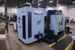 Matsuura ES-450HZ CNC Horizontal Machining Center, Fanuc Series 18i-M Control, 60 Station ATC, TSC, Tool Detection